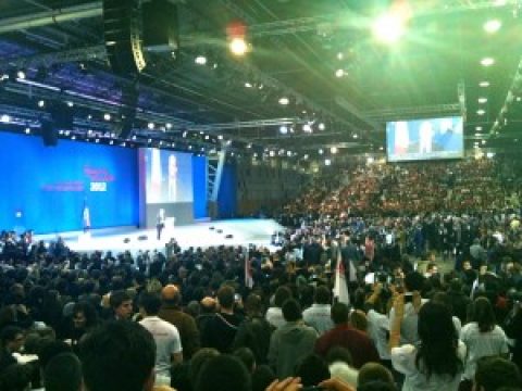 Meeting du Bourget, discours de François Hollande