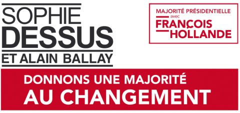 Elections législatives des 10 et 17 juin, Sophie Dessus et Alain Ballay en réunion publique à Egletons